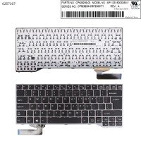 Клавиатура для Fujitsu LifeBook E544 E733 E734 E736 E743 E744 E746, RU/UA, Black/Gray