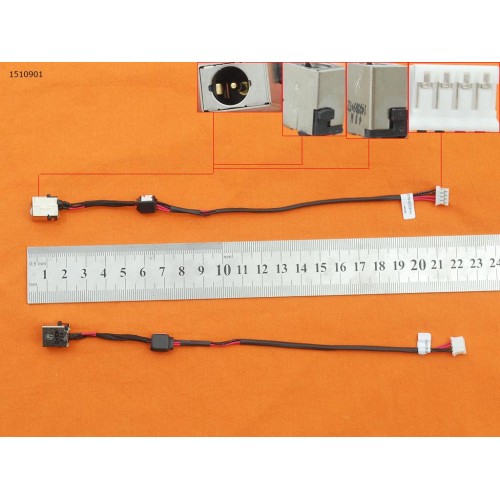 Роз'єм живлення для Acer Aspire E5-511 E5-521 E5-531 E5-551 E5-571 V3-532 V3-572, PJ901, (5.5*1.7 з проводом/кабелем)