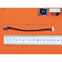 Роз'єм живлення для Dell Inspiron 3451 3452 3458 3459 3468 3551 3552 3555 3558 3559 3568, Vostro 3561 3562 3565 3565 3565 3565, (з проводом/кабелем 15 см, PJ847)