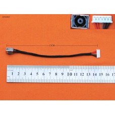 Разъем питания для Dell Inspiron 3451 3452 3458 3459 3468 3551 3552 3555 3558 3559 3568, Vostro 3561 3562 3565 3565 3565 3565, (с проводом/кабелем 15 см, PJ847)