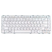 Клавіатура для Lenovo IdeaPad Y450 Y450A Y450AW Y450G Y550 Y550A U460 V460, RU, біла, Original