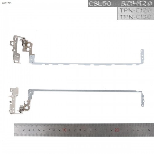Петлі для HP 250 255 256 258 G6, 15-BS 15-BW 15-BR 15-RA, TPN-C129 TPN-C130, (AM204000500, AM20400060, 925297-001, пара, ліва+права)