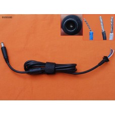 DC Кабель для блока питания Dell, HP 7.4*5.0, (90W, 1.5м, 0.6мм2, медный, с ферритом)
