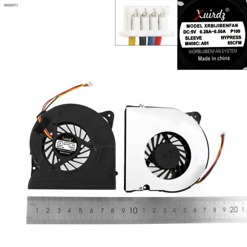 Вентилятор для ноутбука Asus ROG G71G G71GX G71V G72G G72GX series (15mm, KDB0705HB-8E61, 13GNRC1AP060-1, Аналог)