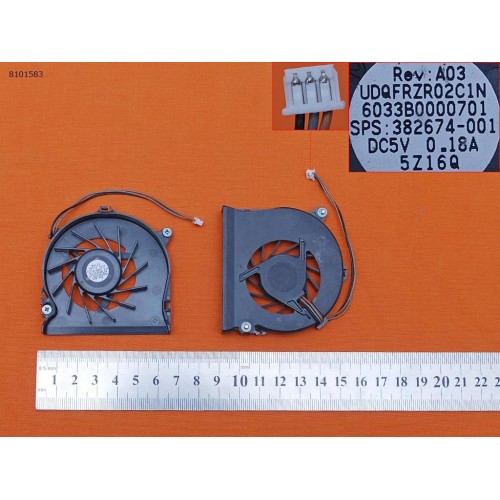 Вентилятор для ноутбука HP Compaq NX6110 NX6120 NC6120 NC6130 (Original)
