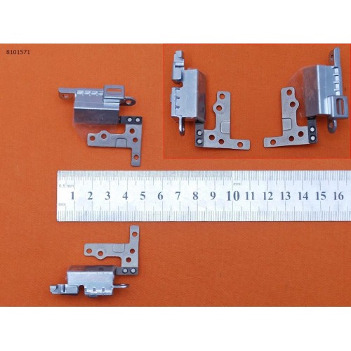 Петлі для Dell Vostro V3360 3360, пара, ліва+права, FBV07013010 FBV07014010 FBV07012010 FBV07016010 FBV07015010, C75TY 402NC