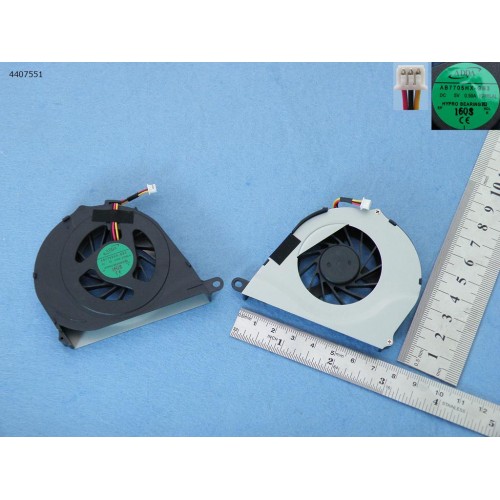 Вентилятор для ноутбука Toshiba Satellite L650 L655 L750 L755 series (AB7705HX-GB3 CWBLA, AB5005UXR03, AB7205HX-GC1, Original)