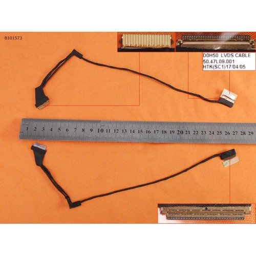 Шлейф матриці для ноутбука Dell Inspiron 7537 N7537 15 7000, (30Pin, 03PC10 50.47L09.001 D0H50, Аналог)