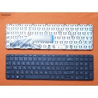 Клавиатура для HP ProBook 450 455 470 G3 G4, 650 655 G2 G3 series, RU, Black