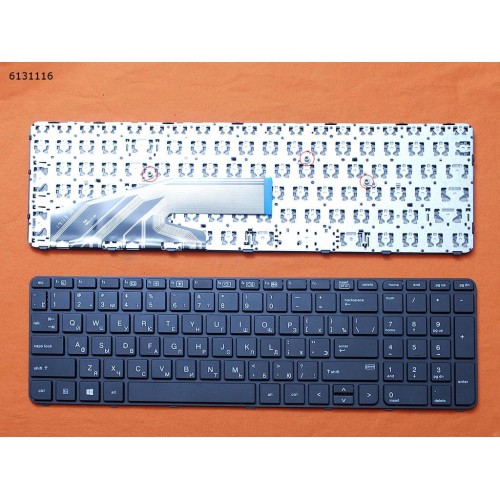 Клавіатура для ноутбука HP ProBook 450 455 470 G3 G4, 650 655 G2 G3 series, RU, Black
