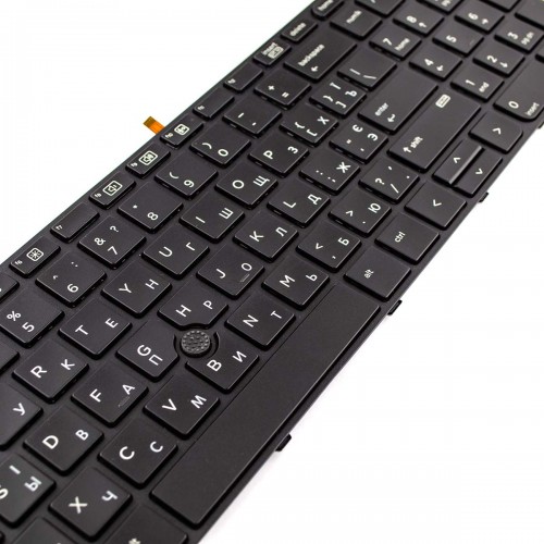 Клавиатура для ноутбука HP ProBook 450 455 470 G3 G4, 650 655 G2 G3, RU/UA, (Black, Backlight, Trackpoint)