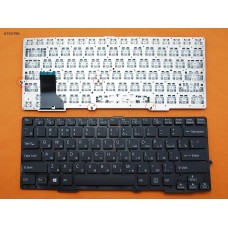 Клавиатура SONY VAIO SVE13 SVS13 RU (чёрная, под подсветку, без рамки)