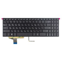 Клавиатура для Asus VivoBook Pro M580VD MX580VD N580VD NX580VD UX502VD X580VD, UA, Black, с подсветкой