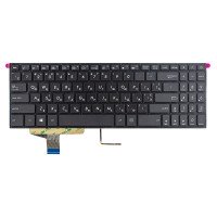 Клавиатура для Asus VivoBook Pro M580VD MX580VD N580VD NX580VD UX502VD X580VD, UA, Black, с подсветкой