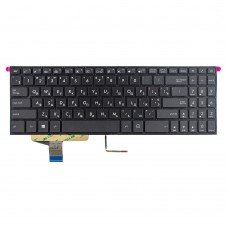 Клавіатура для Asus VivoBook Pro M580VD MX580VD N580VD NX580VD UX502VD X580VD, UA, Black, з підсвіткою