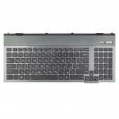 Клавиатура для Asus G55VW, RU/UA, Black/Gray, Backlit, Original