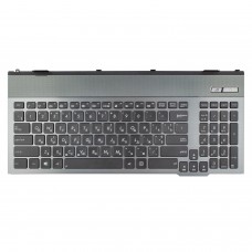 Клавиатура для Asus G55VW, RU/UA, Black/Gray, Backlit, Original