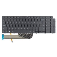 Клавиатура для Dell Inspiron 3505 5501 5502 5505 5508 5509 5584 5590 5591 5593 5594 5598 RU/UA, Black, Backlit