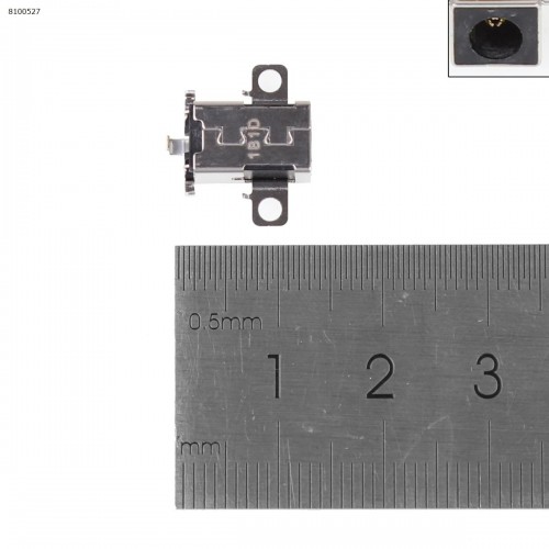 Роз'єм гніздо живлення для ноутбука Lenovo IdeaPad 110/310/320/330/510/Y530/S145-14/15 15IIL05 15ARE05 15ITL05 15ALC05 series, (4.0*1.7)