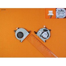 Вентилятор кулер для Dell Latitude E7240, (EG50040S1-C130-S9A, DC28000D6S0, 0GVH35, VAZ50, KSB0605HC-CL1N, UMA, Original)