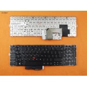 Клавиатура для Lenovo Thinkpad E520 E525, UI, (черная, с поинтстиком, Original)