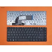 Клавиатура для HP ProBook 430 G2 440 G0 G1 G2 445 G1 G2 US (чёрная, без рамки)