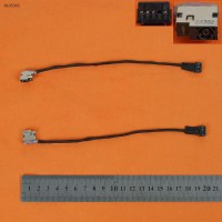 Роз'єм живлення для HP 15-j 15t-j 15-q 15z-q 17-j 17T-j M7 M7-j, (з проводом/кабелем, 10pin, PJ818)
