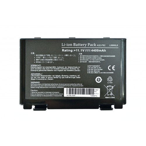 Батарея Asus F52 F82 K40 K50 K51 K60 K61 K70 X87 11.1V 4400mAh (Аналог)