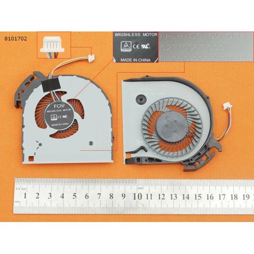Вентилятор для ноутбука Lenovo V110-15IKB V110-15ISK Type 80TH 80TL (5H40M09359, FHLR DFS531005PL0T, 023.1006P.0001, Original)