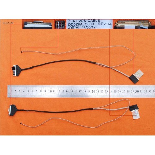 Шлейф матриці для Packard Bell EasyNote NG71BM, Acer Aspire ES1-411 ES1-431 Extensa 2408, (DD0Z8ALC000, Z8A, 50.MRUN7.002)