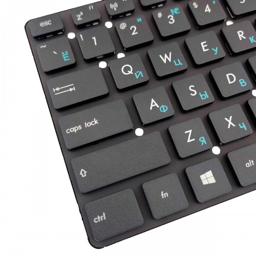 Клавиатура для ноутбука Asus K55xi A55V A75V K55V K75V, RU, черная