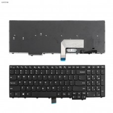 Клавиатура для Lenovo Thinkpad E531 T540, US, (чёрная, без поинтстика, Аналог)
