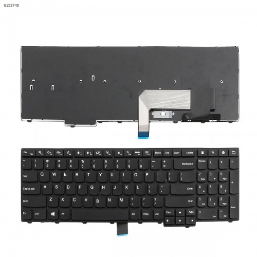 Клавиатура для ноутбука Lenovo Thinkpad E531 T540, US, (черная, без поинтстика/трекпоинта, Аналог)