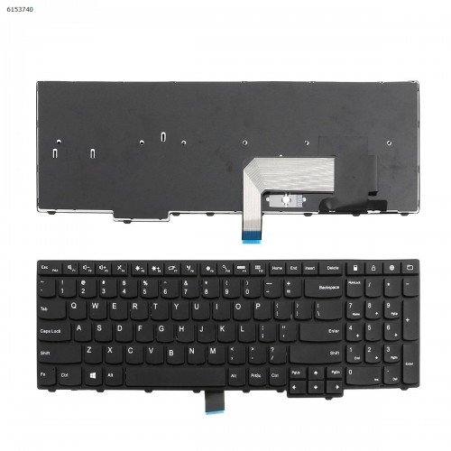 Клавіатура для Lenovo Thinkpad E531 T540, US, (чорна, без поінтстика, Аналог)