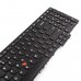 Клавиатура для ноутбука Lenovo Thinkpad E531 T540 E540 W540 T540P L540 T550 T560 W550S P50S W541 L560, US, (чёрная, 4 крепления)