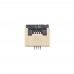 FFC Разъем 4pin*0.5mm, Flip type, контакты внизу
