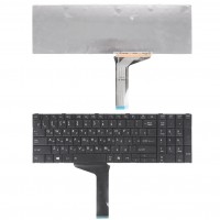 Клавіатура Toshiba Satellite C850 C855 L850 L855 C870 C875 L870 L875, RU, чорна