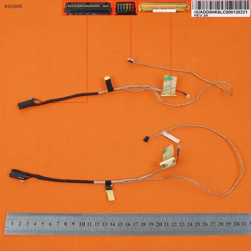Шлейф матрицы для ноутбука Sony SVE14 SVE141D11T SVE14A11T, (DD0HK6LC000)