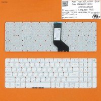 Клавиатура для Acer Aspire E5-722G, V3-574G, E5-573G, E5-532G, A315 A517 A515 A715 A717 series, RU, (белая, Original)
