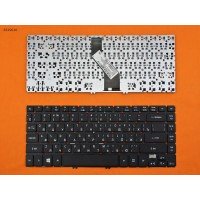 Клавиатура для Acer Aspire V5-472 V5-473 V7-481 V7-482, TravelMate P446-M P645-M, RU, (чёрная, ZQK, Original)