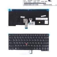 Клавиатура для Lenovo Thinkpad E431 L440 L450 L460 T440 T440p T440s T450 T450s T460, RU, Black, trackpoint