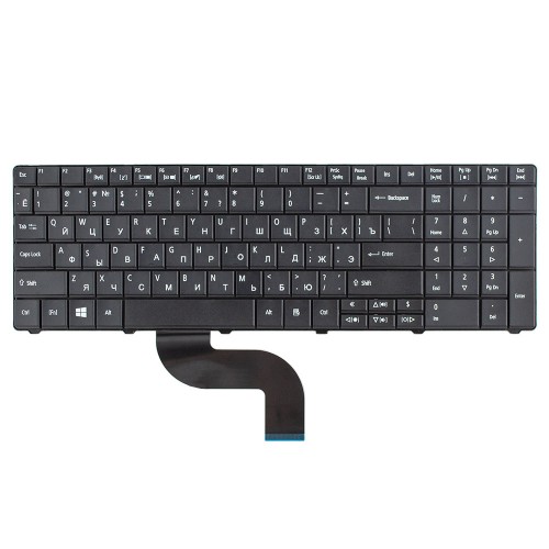 Клавиатура для ноутбука Acer Aspire E1-521G E1-531G E1-571G TravelMate TMP253, RU, Black