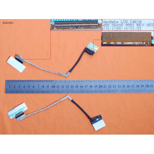 Шлейф матриці для ноутбука Acer Aspire VN7-792 VN7-792G, (30pin, 450.06A08.0001, Original)