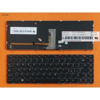 Клавиатура для Lenovo Y480 IT, Black, Backlit