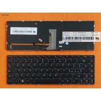 Клавиатура для Lenovo Y480 IT, Black, Backlit