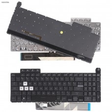 Клавиатура для Asus TUF Gaming FX507 FA507 FX517 FX707 FA707 series, US, Black, 8pin Backlit