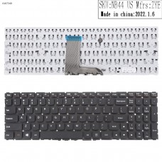 Клавіатура для Lenovo Flex 3-15 3-1570 3-1580, Edge 2-15 2-1580, US, чорна