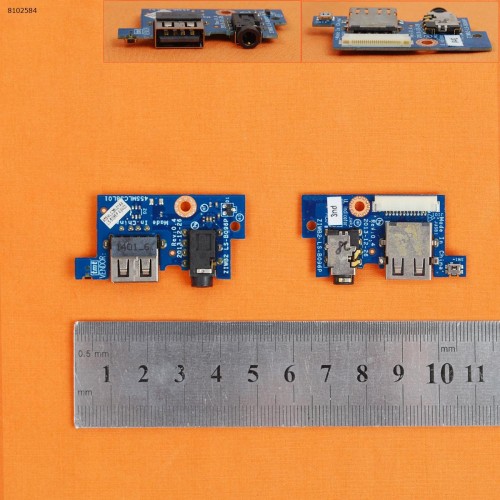 Плата с USB и Audio для ноутбука Lenovo B50-30 B50-45 B50-70, LS-B096P