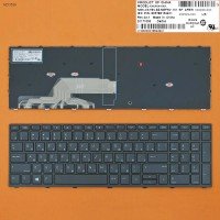 Клавіатура для HP Probook 450 G5 455 G5 470 G5, RU, (чорна, з рамкою, Original)