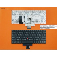 Клавиатура для Lenovo Thinkpad E220 E220s S220 RU (черная, с поинтстиком, Original)